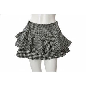 Simonetta Mini Girls Geometric Embellished Frilled Ruffled Skirt (Size: 7) NWT